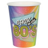 Gobelets en carton thème années 80 Gobelets en carton thème années 80