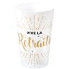 Gobelet retraite réutilisable