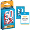 Jeu de cartes 50 ans anniversaire Jeu de cartes 50 ans anniversaire