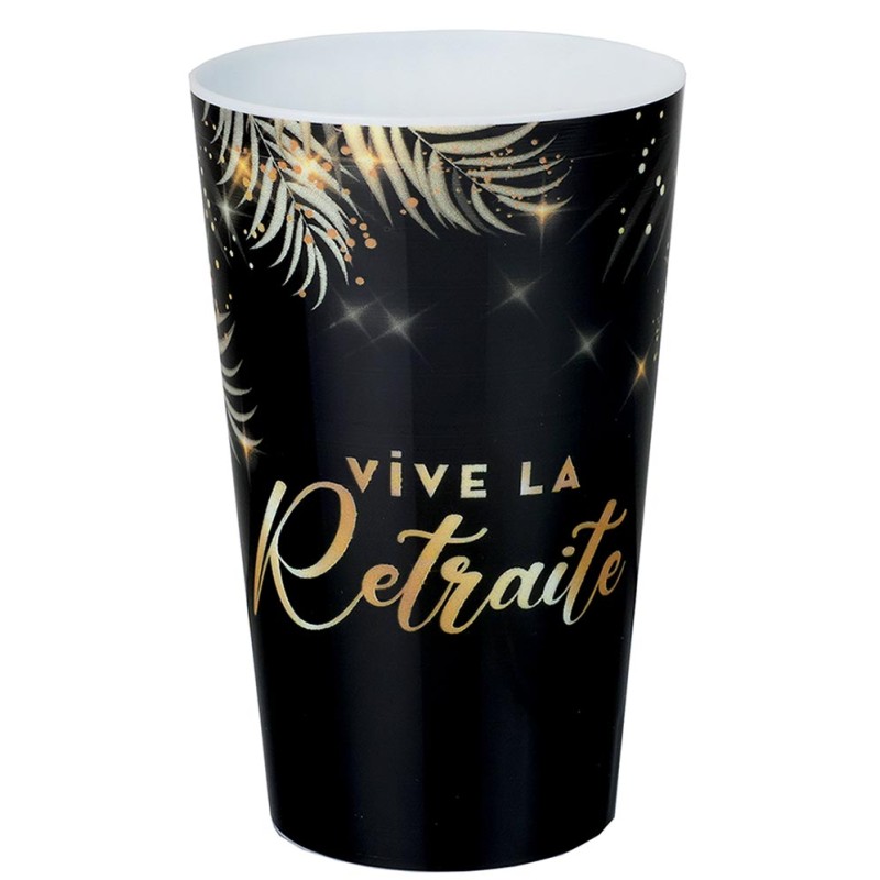 Gobelet personnalisé retraite Gobelet personnalisé retraite