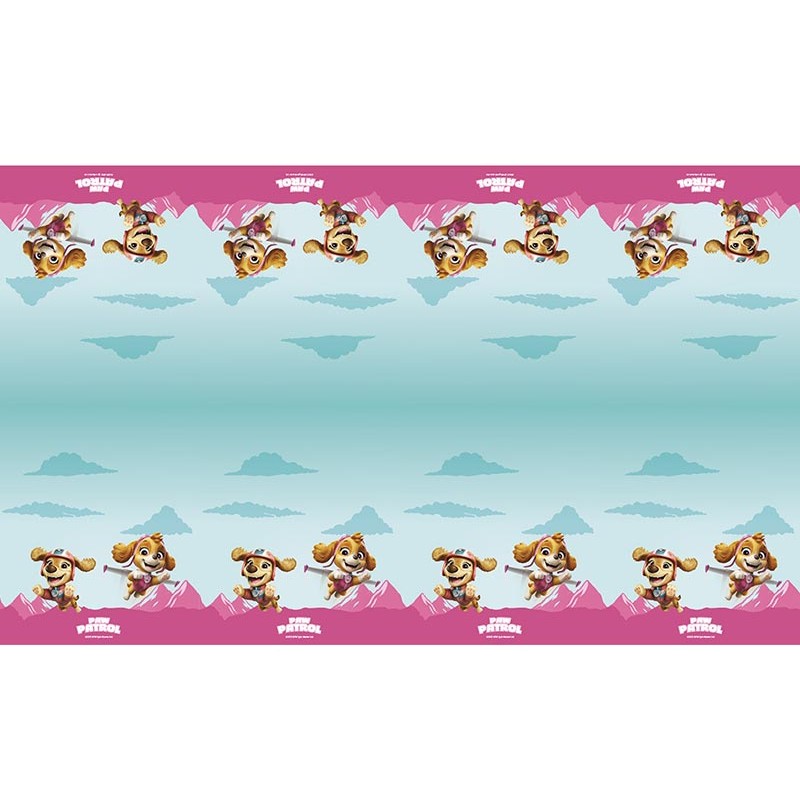 Nappe Pat'Patrouille anniversaire rose Nappe Pat'Patrouille anniversaire rose