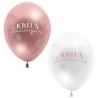 Ballons anniversaire rose gold