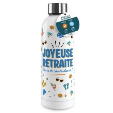 Gourde isotherme retraite homme
