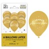 Ballon anniversaire or Ballon anniversaire or