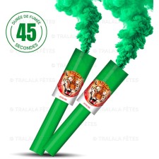 Fumigène à main vert