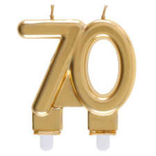 Bougie 70 Ans Or Anniversaire