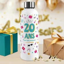 Cadeau 20 ans femme gourde isotherme Cadeau 20 ans femme gourde isotherme