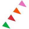 Guirlande fanion multicolore