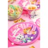Table anniversaire fille Pat'Patrouille avec assiettes