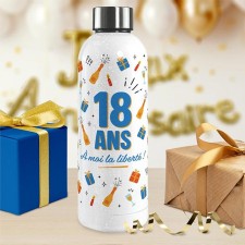 Cadeau 18 ans homme gourde isotherme Cadeau 18 ans homme gourde isotherme