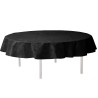 Nappe ronde noire 240 cm Nappe ronde noire 240 cm