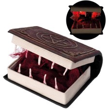Petit automate vieux grimoire vorace Halloween