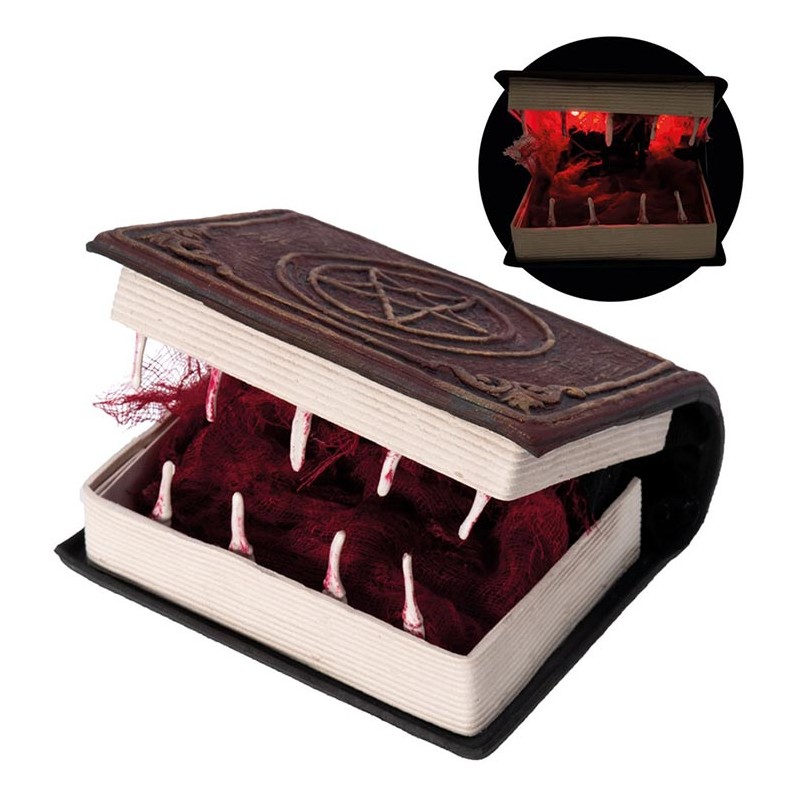Petit automate vieux grimoire vorace Halloween