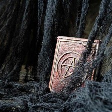 Vieux grimoire Halloween