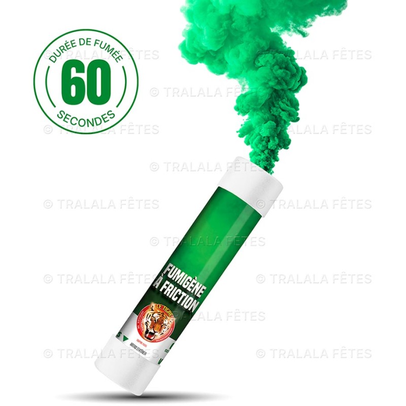Fumigène vert à friction Fumigène vert à friction