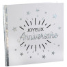 Livre d'or pour anniversaire argent et blanc Livre d'or pour anniversaire argent et blanc