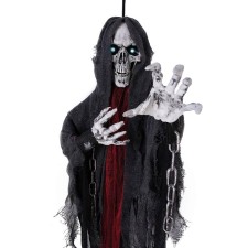 Grande faucheuse Halloween lumineuse