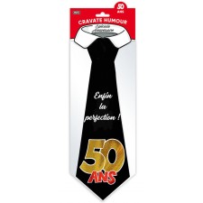Cravate anniversaire 50 ans
