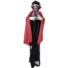 Automate Halloween vampire Dracula animé, sonore et lumineux