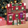 Calendrier de l'avent Noël chaussettes à paillettes