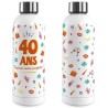 Gourde anniversaire 40 ans femme