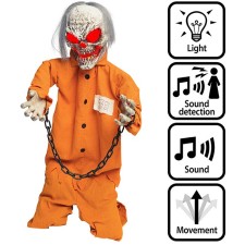 Automate Halloween squelette condamné