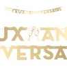 Guirlande joyeux anniversaire dorée