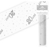 Chemin de table 20 ans anniversaire argent Chemin de table 20 ans anniversaire argent