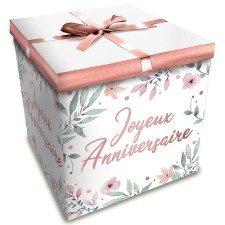 Boîte cadeau femme anniversaire