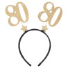 Serre-tête d'anniversaire 80 ans, accessoire spécial anniversaire