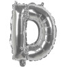 Ballon mylar en forme de lettre d argent Ballon mylar en forme de lettre d argent