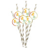 Pailles en carton sur le thème des licornes parfait pour un anniversaire Pailles en carton sur le thème des licornes parfait pour un anniversaire