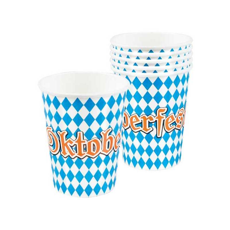 Gobelets en carton pour l'oktoberfest Gobelets en carton pour l'oktoberfest