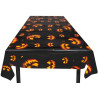 Nappe pour décoration Halloween avec des citrouilles maléfiques Nappe pour décoration Halloween avec des citrouilles maléfiques