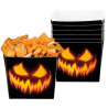 Ramequins en carton pour Halloween avec citrouilles Ramequins en carton pour Halloween avec citrouilles