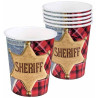 Gobelets en carton sur le thème du Western pour anniversaire ou soirée à thème Gobelets en carton sur le thème du Western pour anniversaire ou soirée à thème