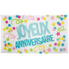 Drapeau pour décoration d'anniversaire Drapeau pour décoration d'anniversaire