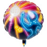 Ballon alu disco gonflable à l'hélium