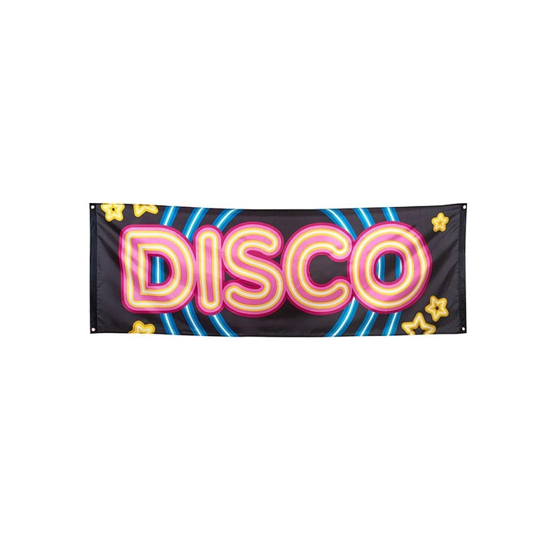 Banderole pour soirée Disco