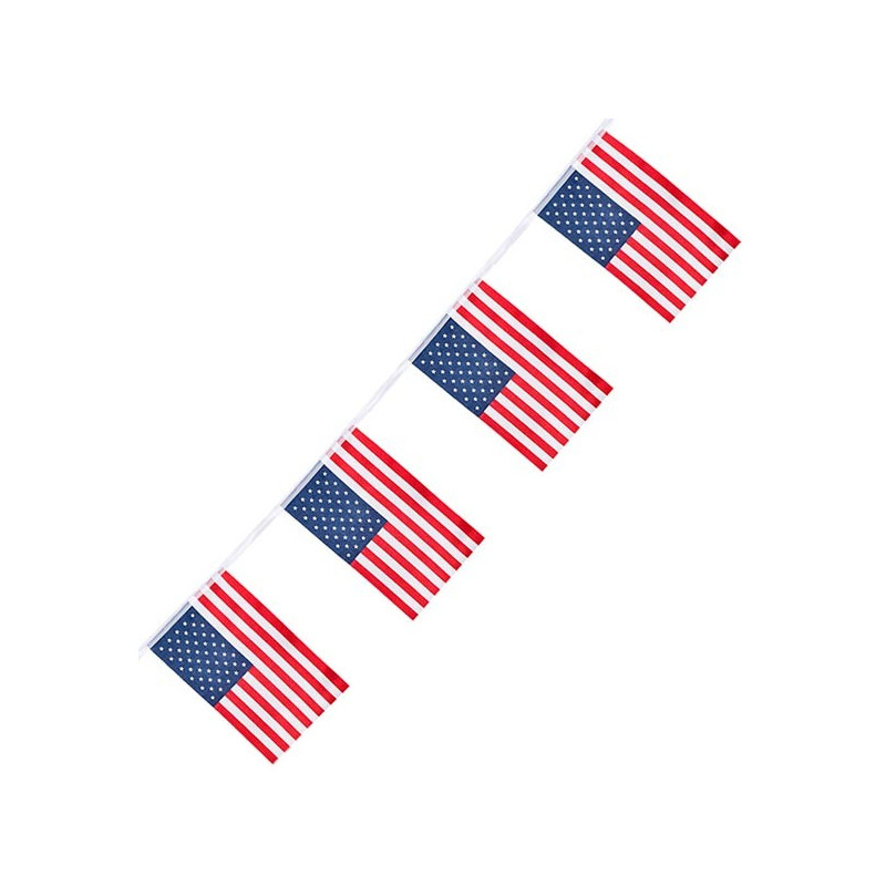 Guirlande fanion avec drapeau des USA