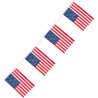 Guirlande fanion avec drapeau des USA Guirlande fanion avec drapeau des USA