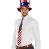 Cravate drapeau des Etats-Unis adulte