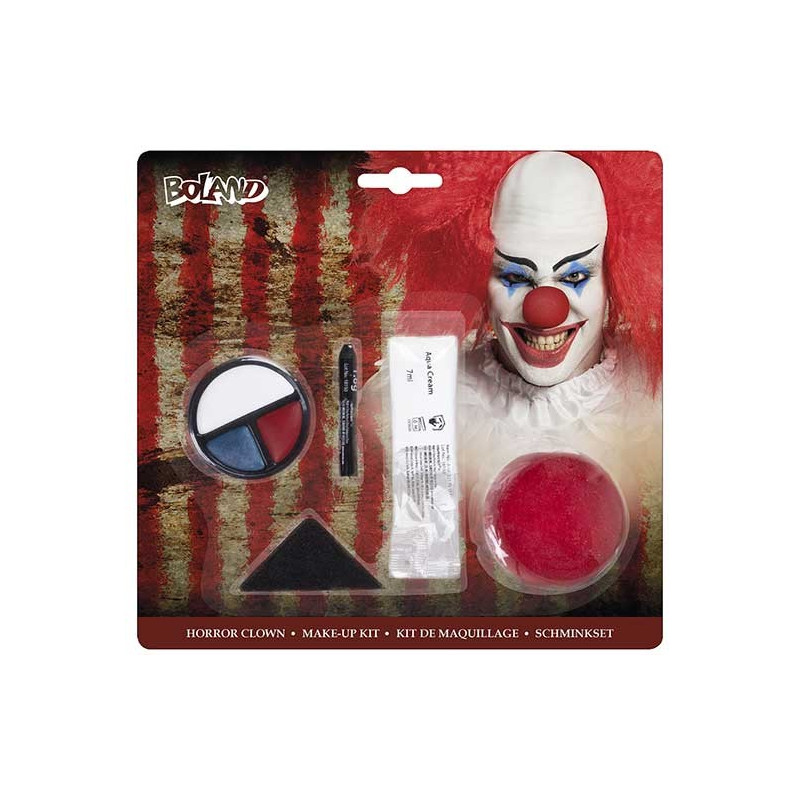 Maquillage pour clown d'Halloween
