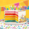 Déco gâteau d'anniversaire Happy birthday