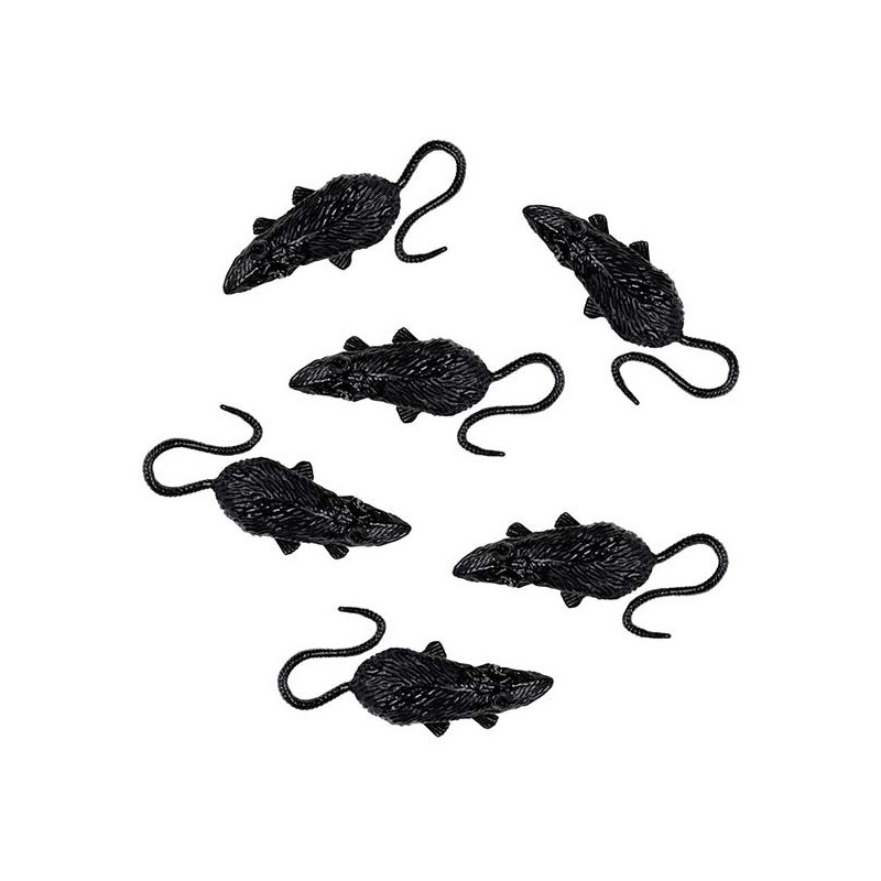 Fausses souries noires pour décoration Halloween