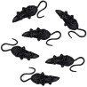 Fausses souries noires pour décoration Halloween
