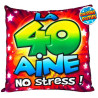 Coussin pour anniversaire 40 ans Coussin pour anniversaire 40 ans