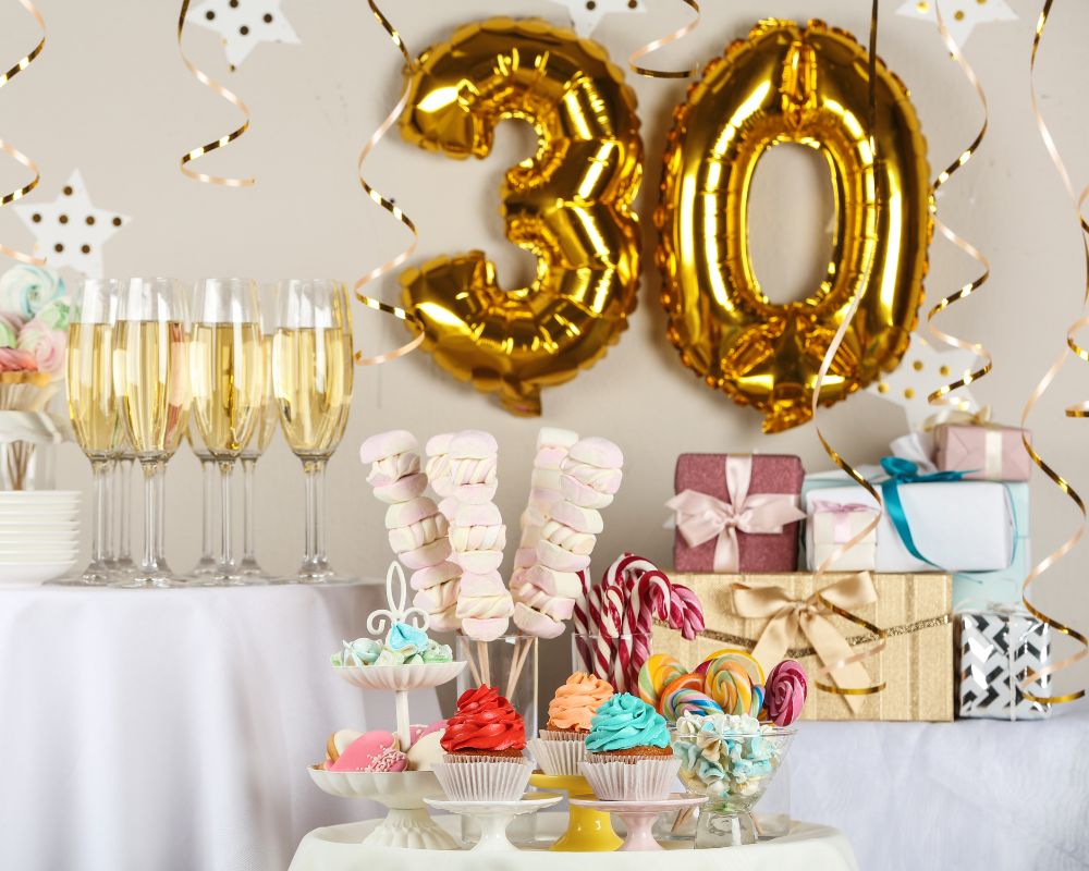 Décoration anniversaire 30 ans