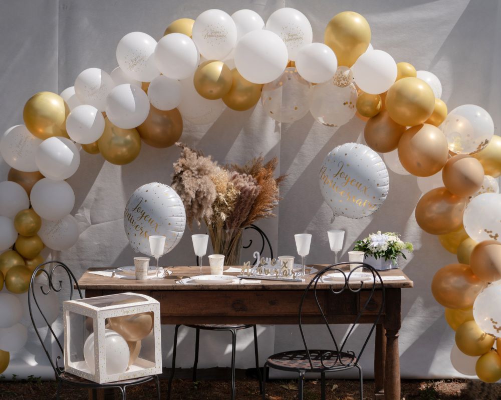 Décoration table anniversaire